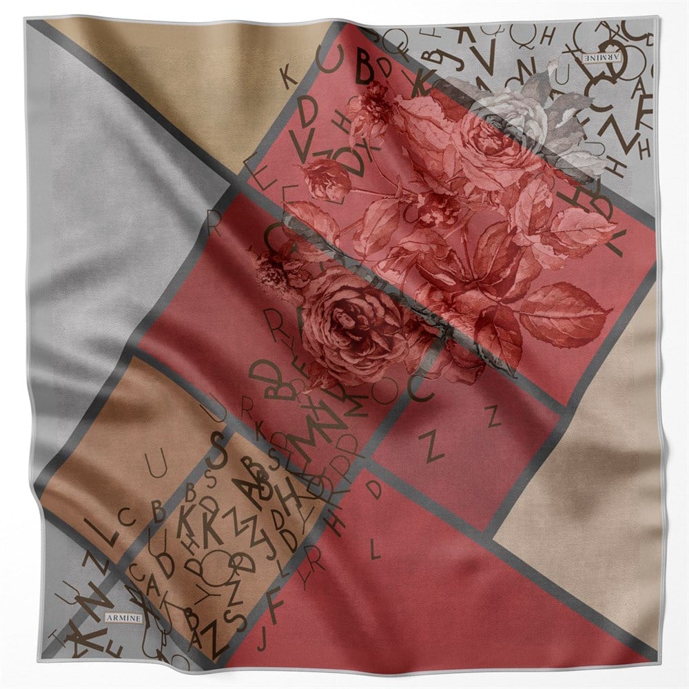Armine Silk Scarf 2021/2022 Fall-Winter - 8637D-33 - Twill