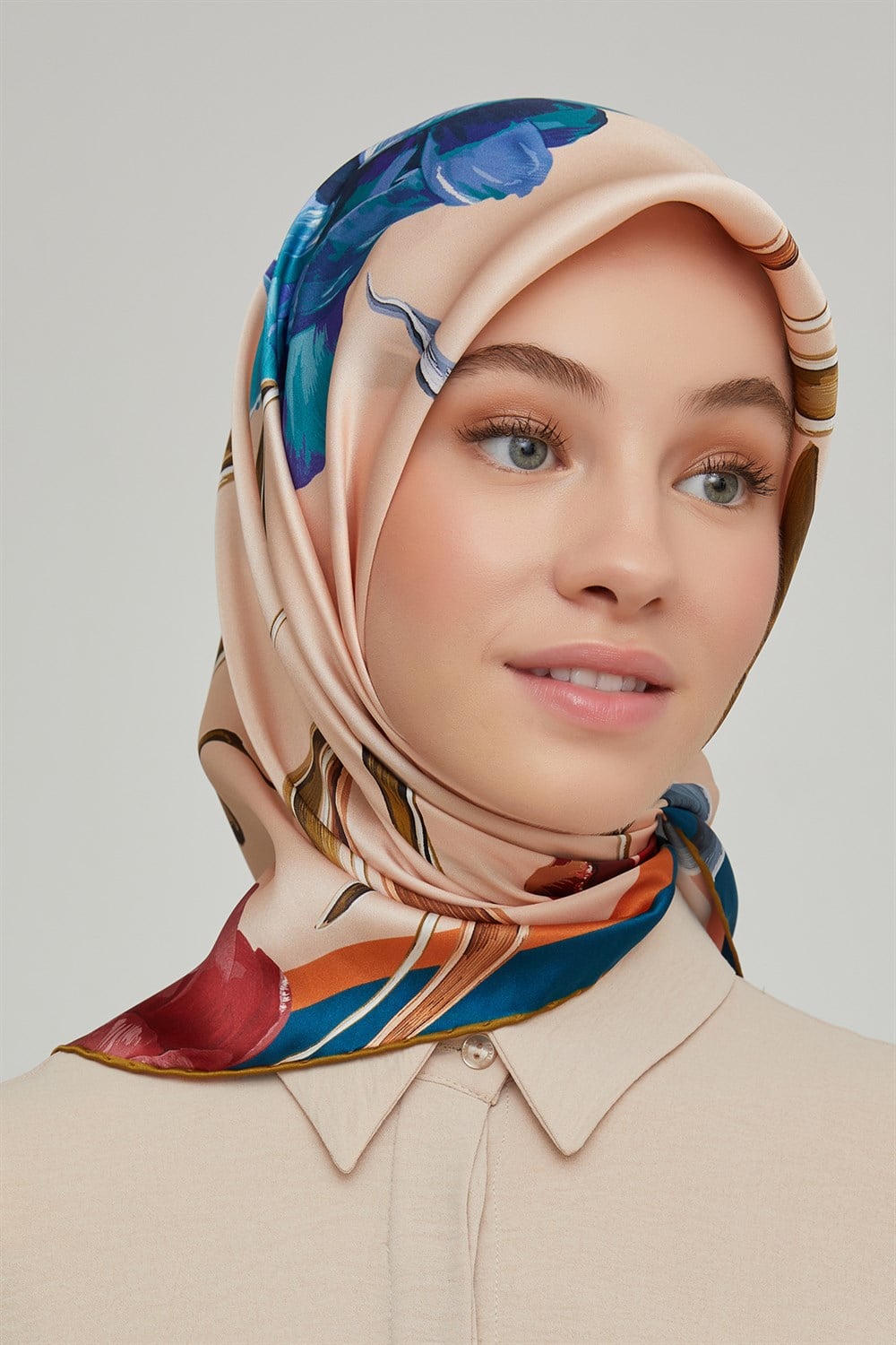 Armine Silk Scarf 2021/2022 Fall-Winter - 8665D-48 - Satin
