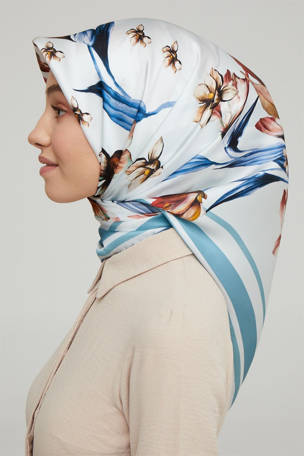 Armine İpek Eşarp 2021/2022 Sonbahar Kış - 8662D-03 - Sura