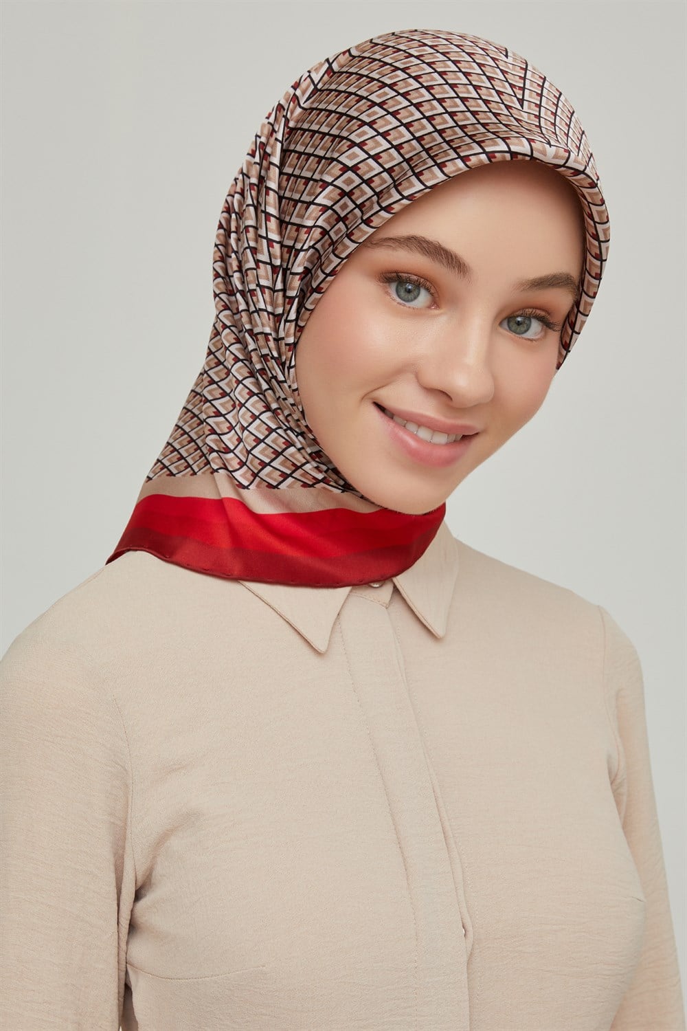 Armine İpek Eşarp 2021/2022 Sonbahar Kış - 8634D-04 - Sura