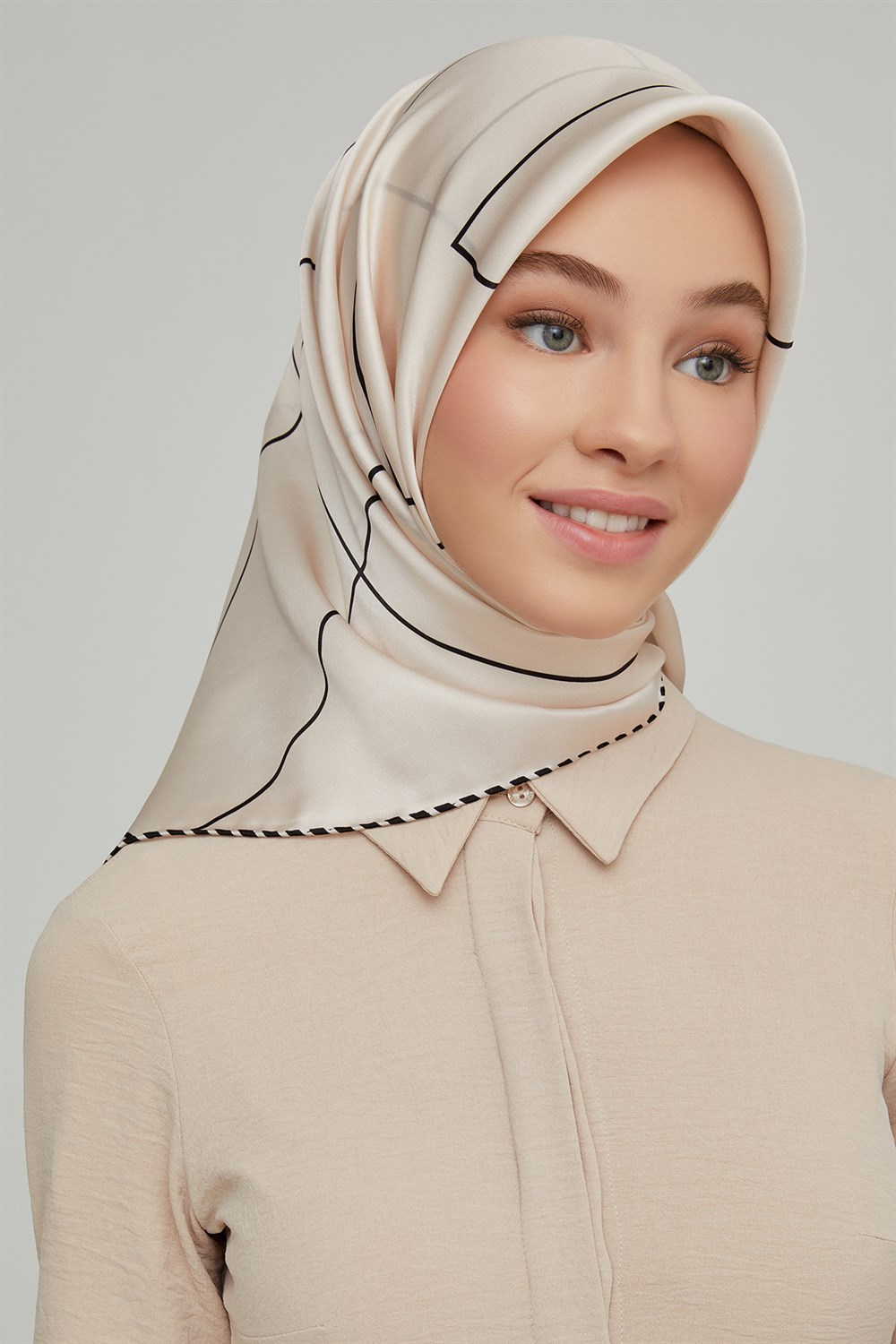 Armine İpek Eşarp 2021/2022 Sonbahar Kış - 8655D-06 - Sura