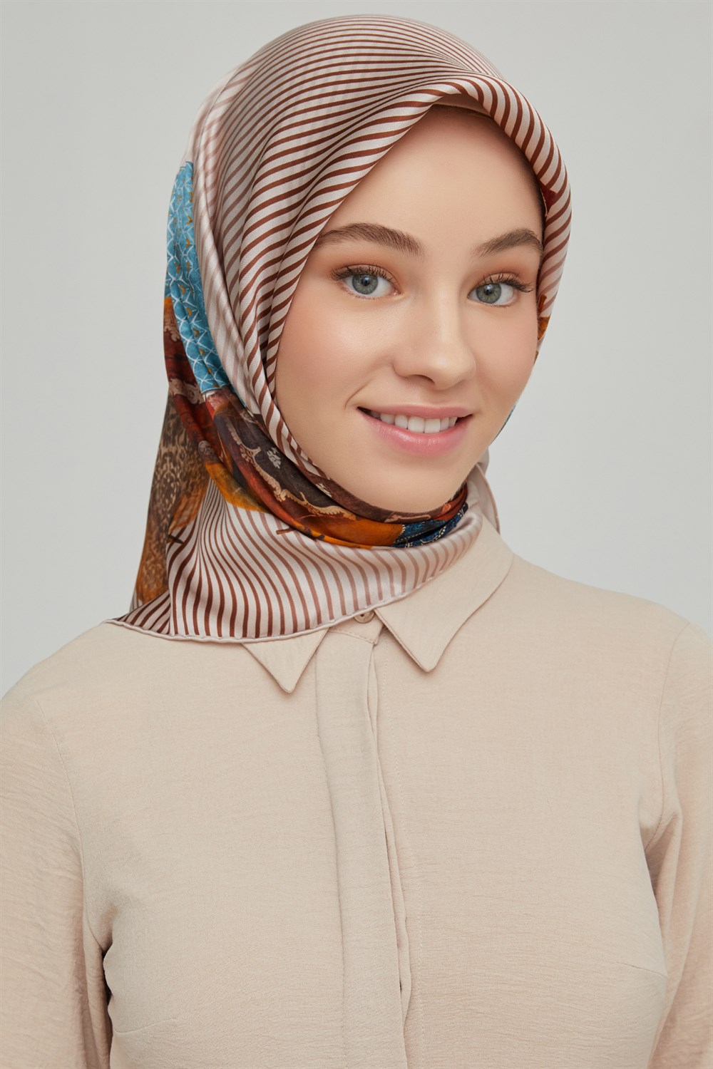 Armine İpek Eşarp 2021/2022 Sonbahar Kış - 8605D-36 - Sura