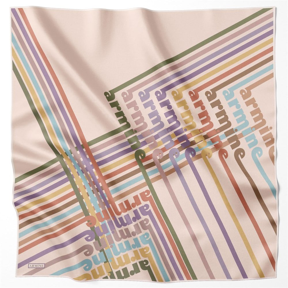 Armine Silk Scarf 2021/2022 Fall-Winter - 8617D-34 - Twill