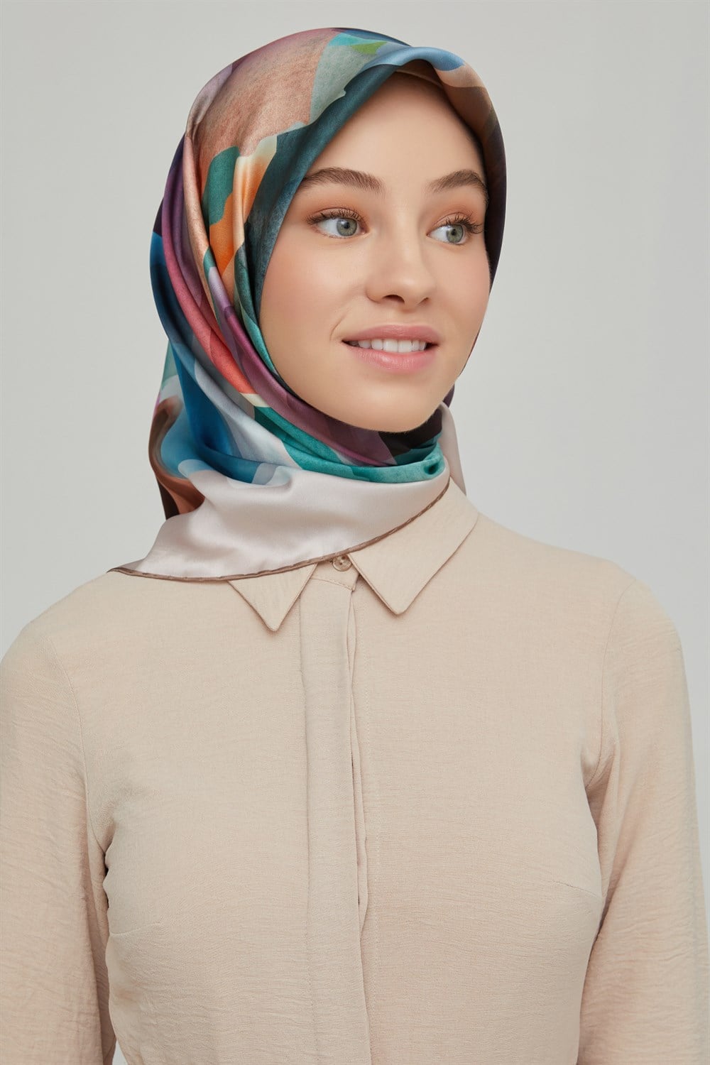 Armine İpek Eşarp 2021/2022 Sonbahar Kış - 8628D-03 - Sura