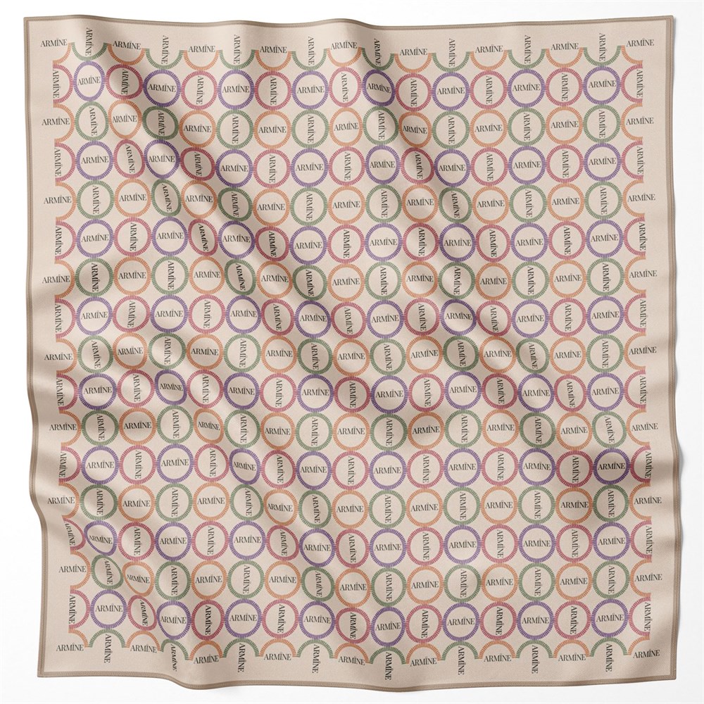 Armine Silk Scarf 2021/2022 Fall-Winter - 8649D-07 - Twill
