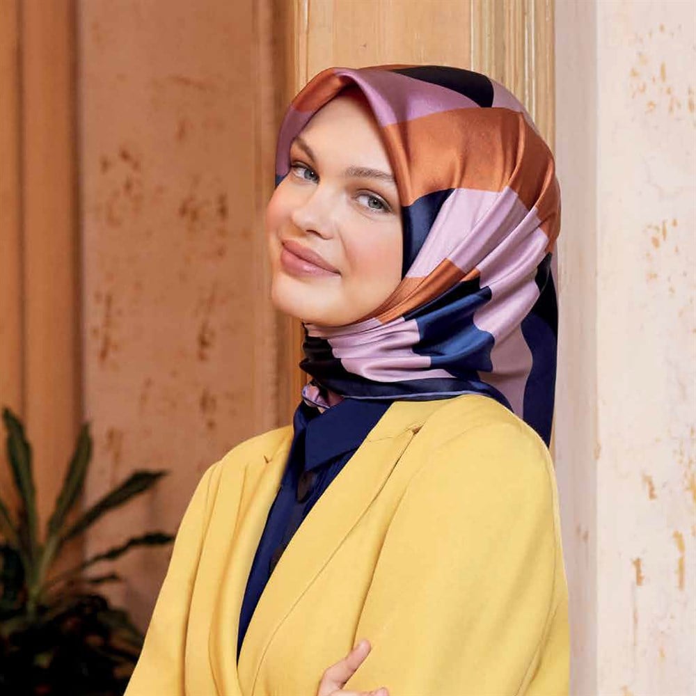 Armine İpek Eşarp 2021/2022 Sonbahar Kış - 8646D-36 - Sura