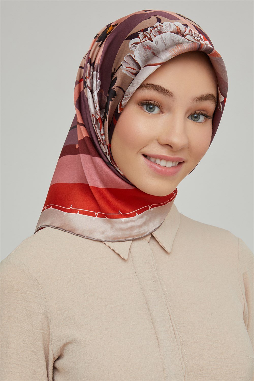 Armine İpek Eşarp 2021/2022 Sonbahar Kış - 8644D-29 - Sura