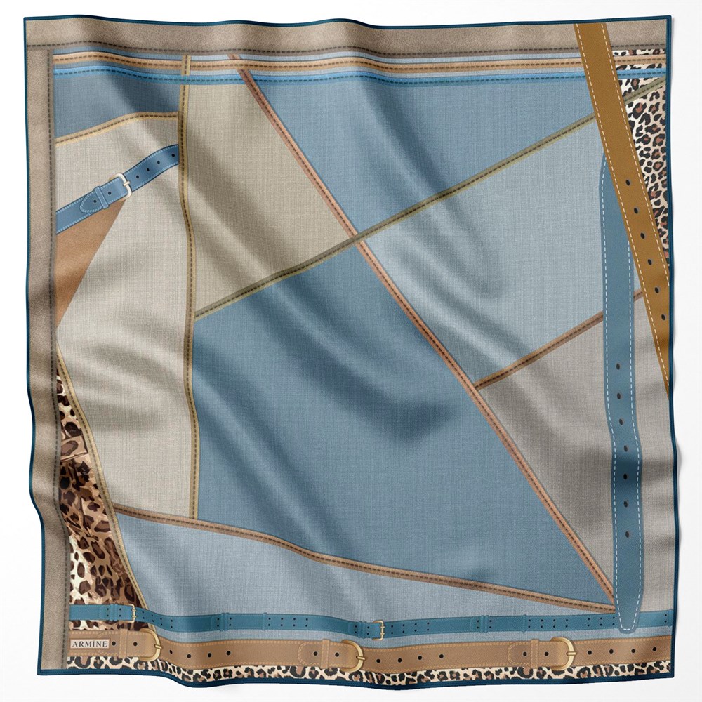 Armine İpek Eşarp 2021/2022 Sonbahar Kış - 8626D-31 - Tivil