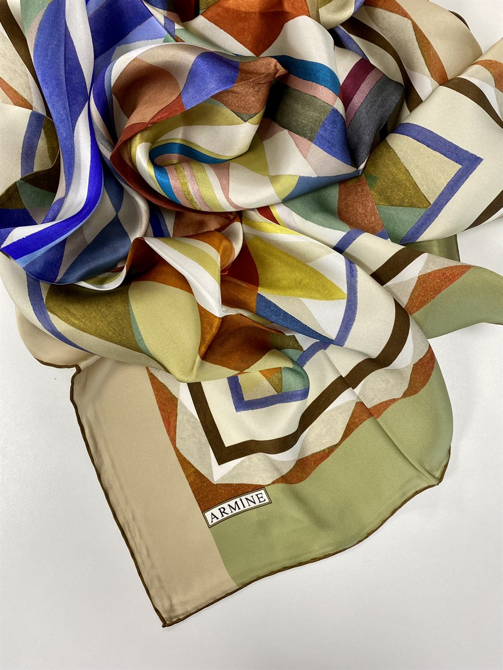 Armine Silk Scarf 2022 Spring-Summer - 8752D-32 - Twill