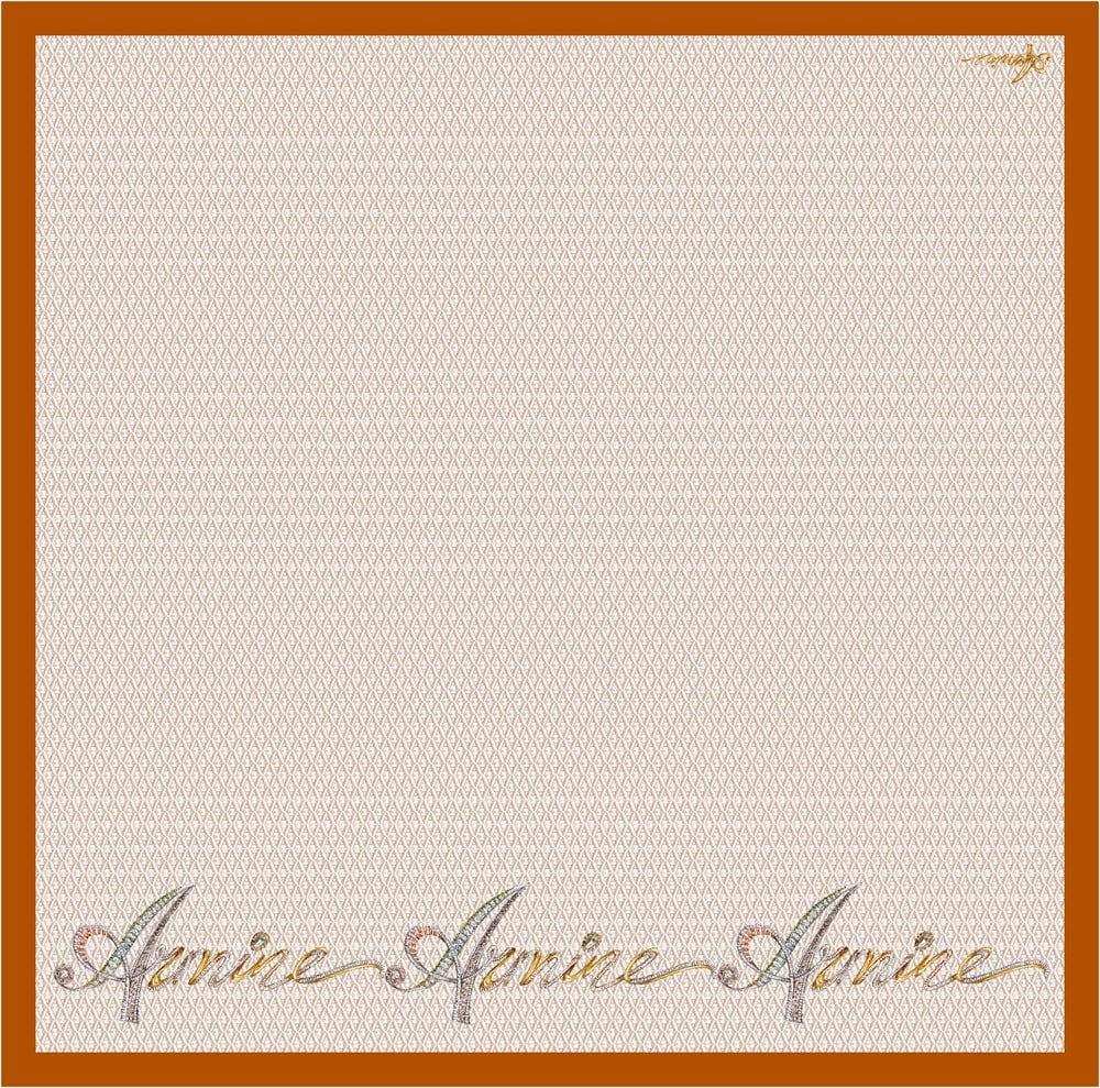 Armine İpek Eşarp 2022 İlkbahar-Yaz - 8768D-04 - Sura