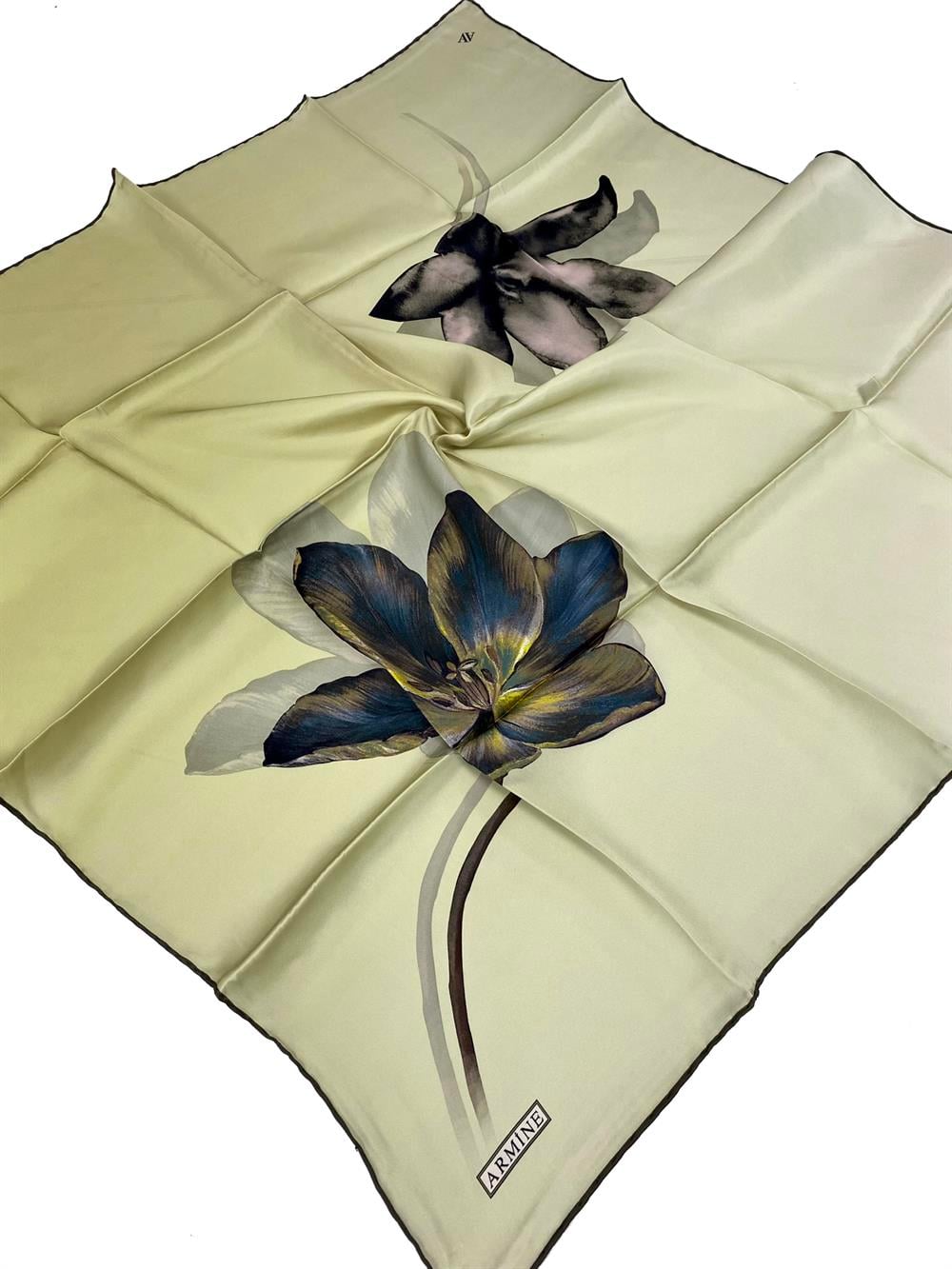 Armine Silk Scarf 2022 Spring-Summer - 8737D-59 - Twill