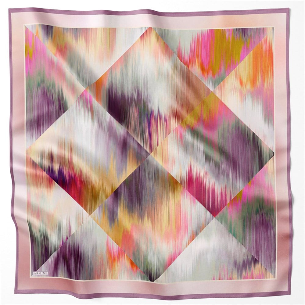 Armine Silk Scarf 2022 Spring-Summer - 8718D-37 - Twill