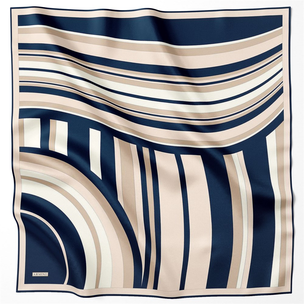 Armine Silk Scarf 2022 Spring-Summer - 8721D-03 - Satin