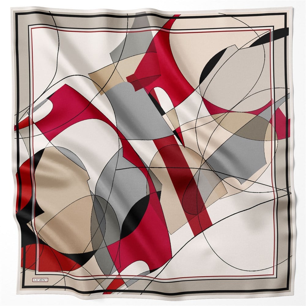 Armine Silk Scarf 2022 Spring-Summer - 8708D-03 - Twill