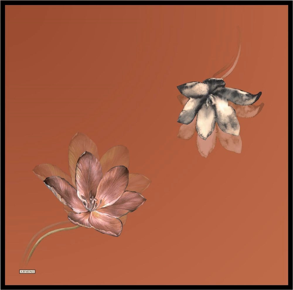 Armine İpek Eşarp 2022 İlkbahar-Yaz - 8737D-34 - Tivil