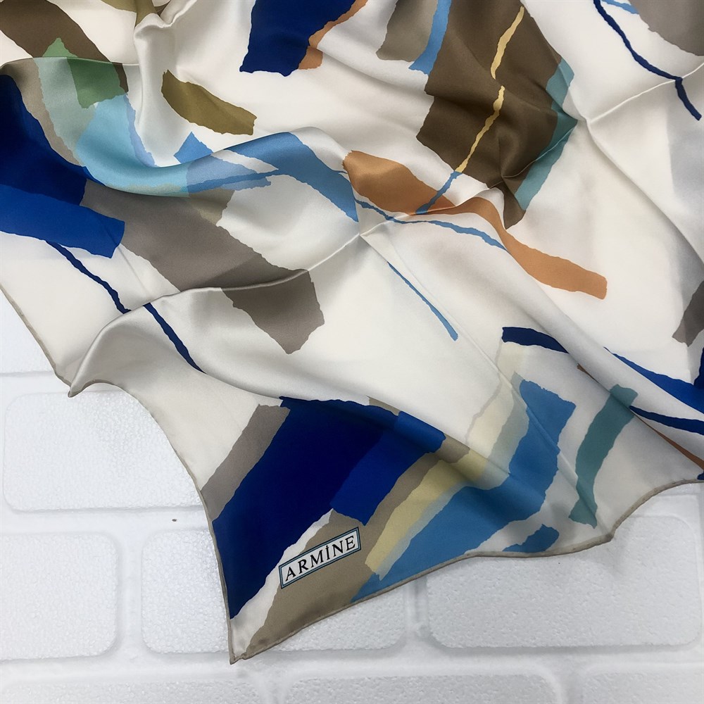 Armine Silk Scarf 2022 Spring-Summer - 8760D-32 - Satin