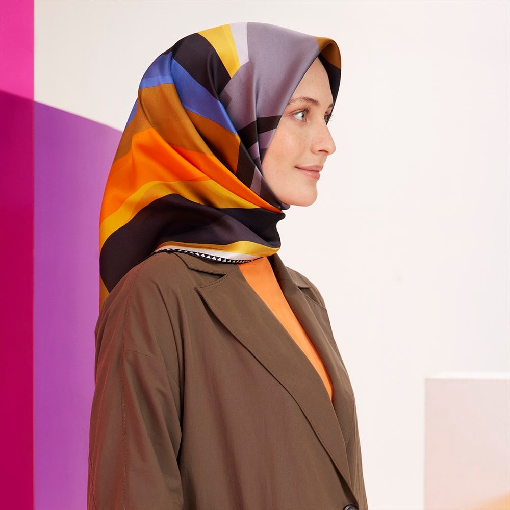 Armine İpek Eşarp 2022 İlkbahar-Yaz - 8730D-72 - Sura