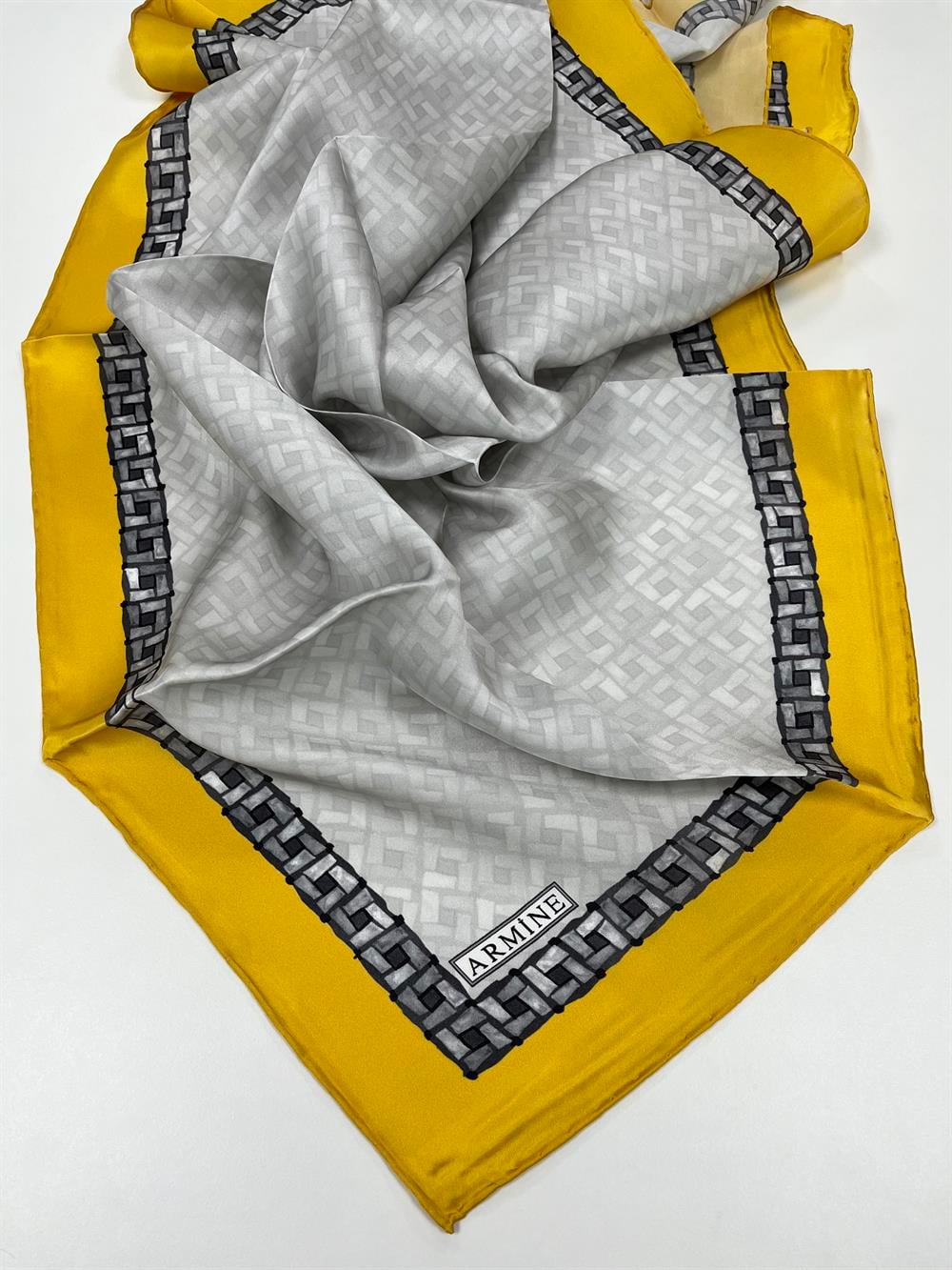 Armine Silk Scarf 2022 Spring-Summer - 8758D-39 - Twill