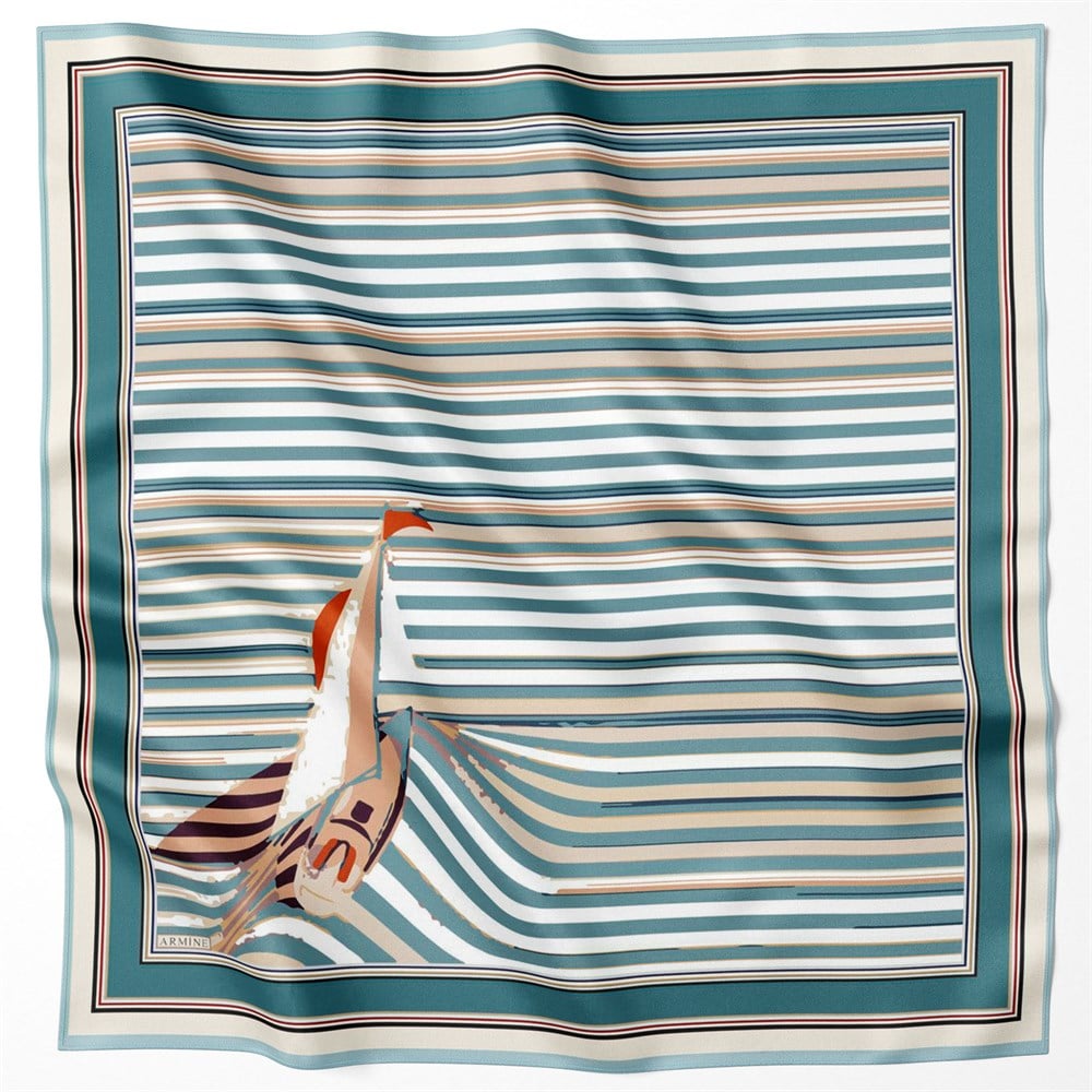Armine Silk Scarf 2022 Spring-Summer - 8706D-39 - Twill