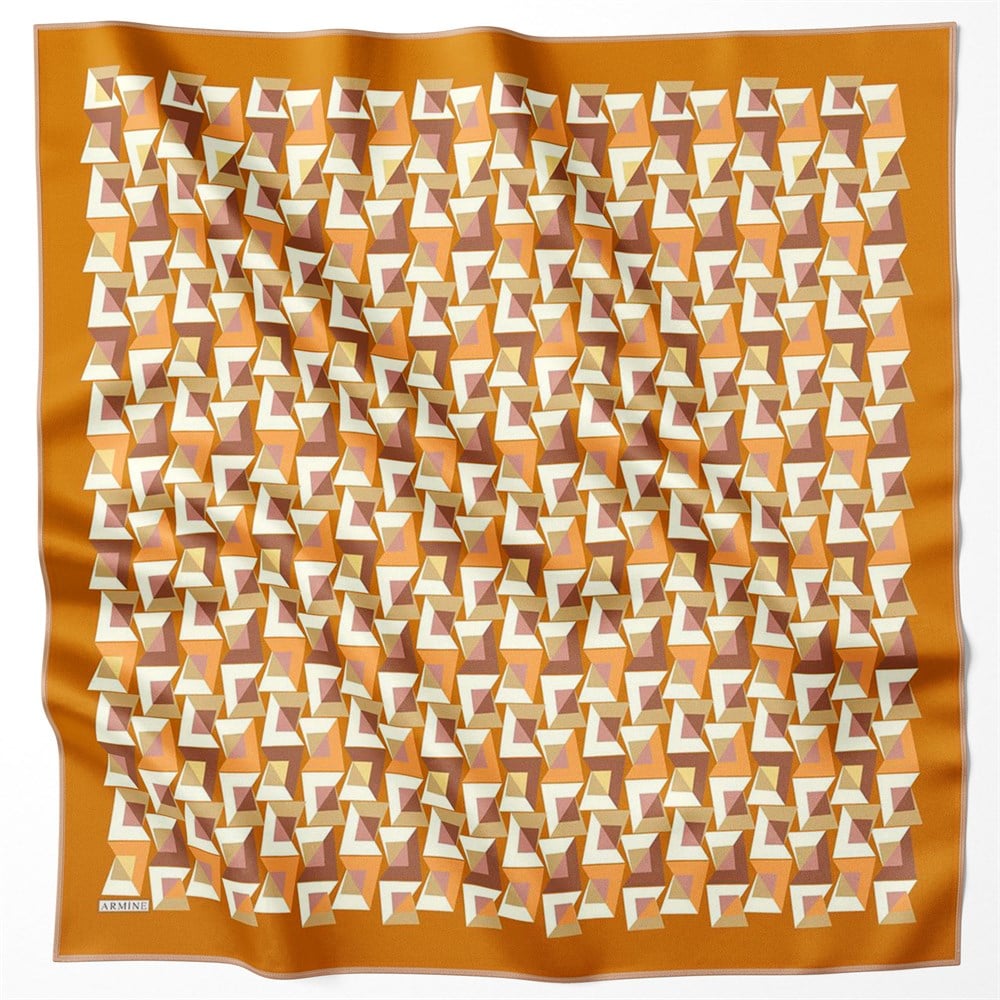 Armine Silk Scarf 2022 Spring-Summer - 8720D-50 - Satin