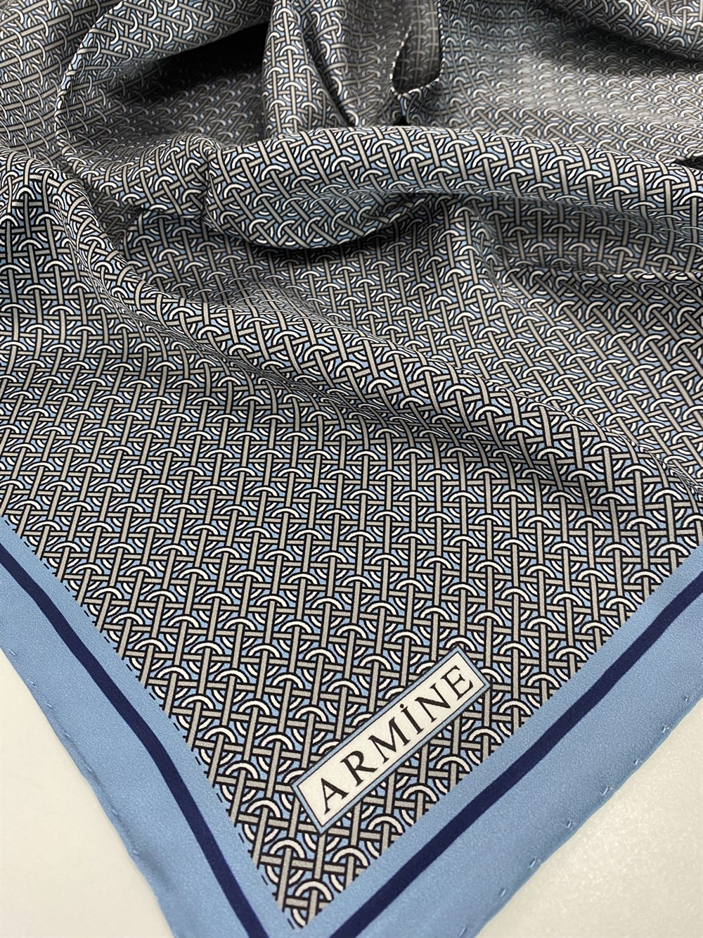 Armine Silk Scarf 2022 Spring-Summer - 8733D-38 - Satin