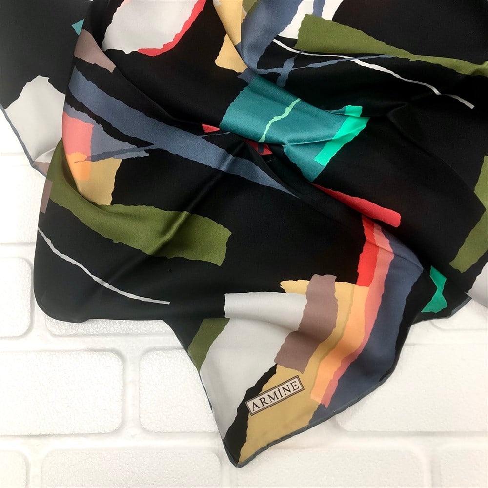 Armine Silk Scarf 2022 Spring-Summer - 8760D-53 - Twill
