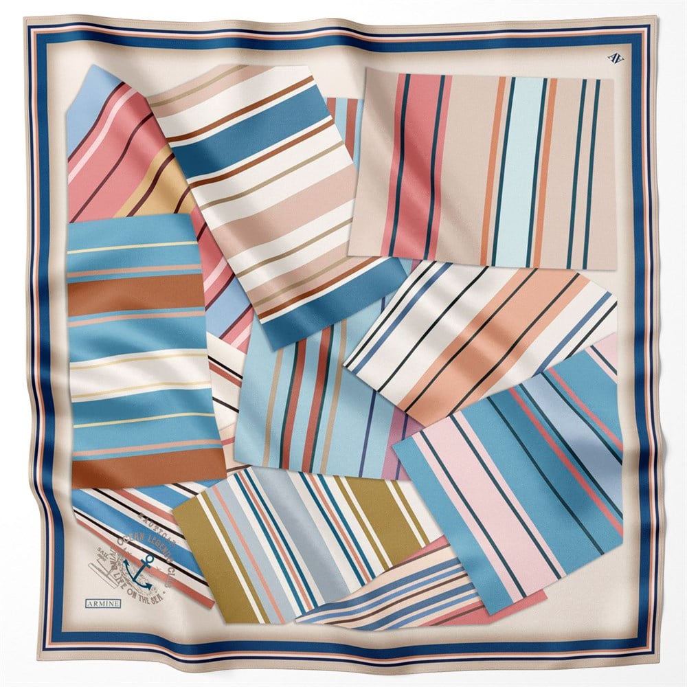 Armine Silk Scarf 2022 Spring-Summer - 8704D-31 - Twill