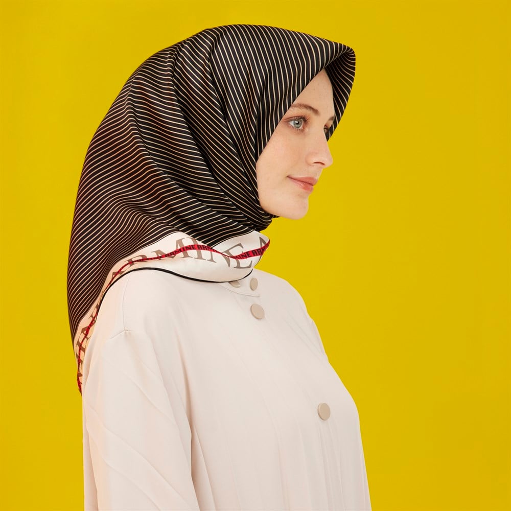 Armine İpek Eşarp 2022 İlkbahar-Yaz - 8744D-53 - Tivil