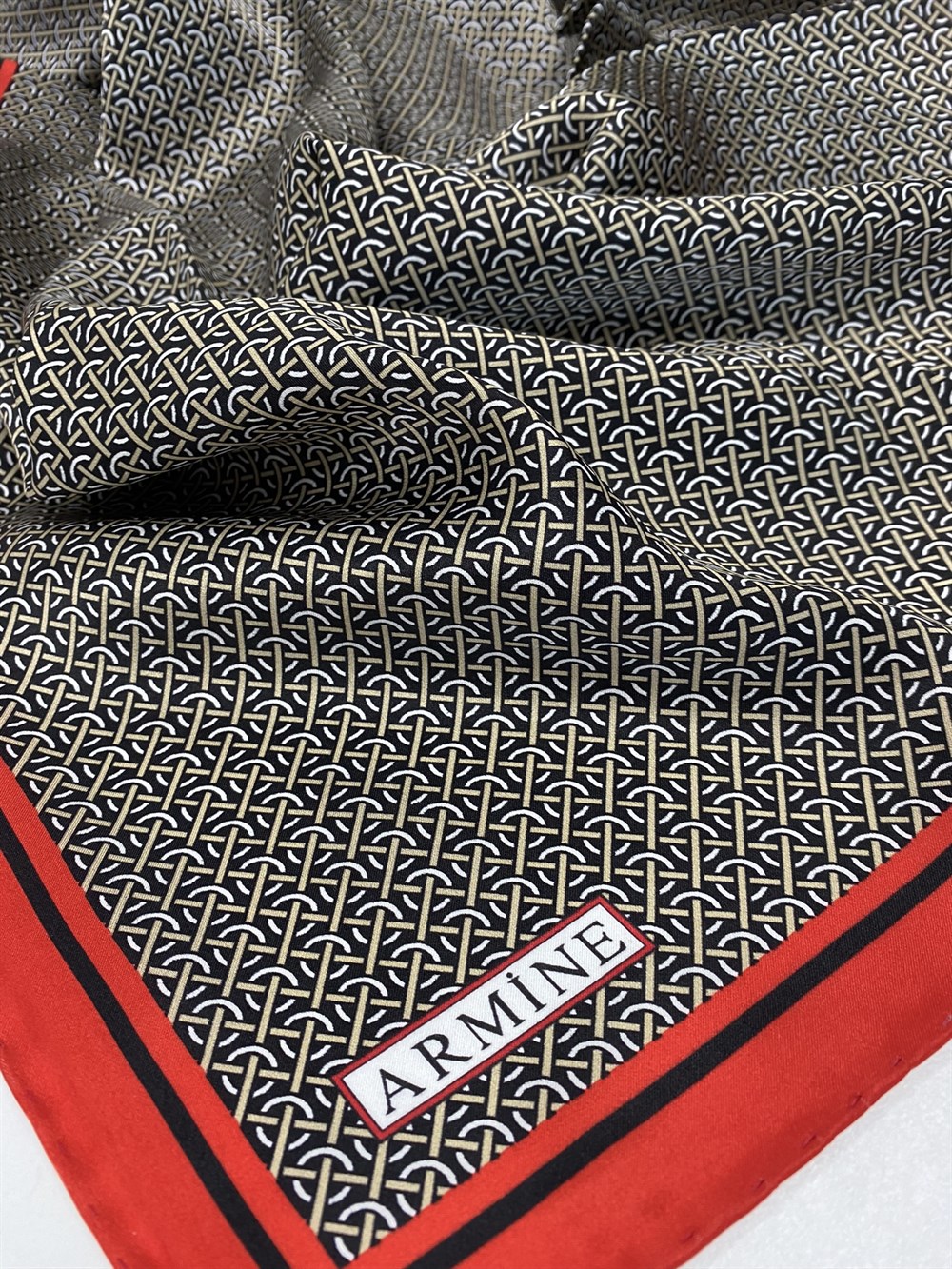 Armine Silk Scarf 2022 Spring-Summer - 8733D-40 - Twill