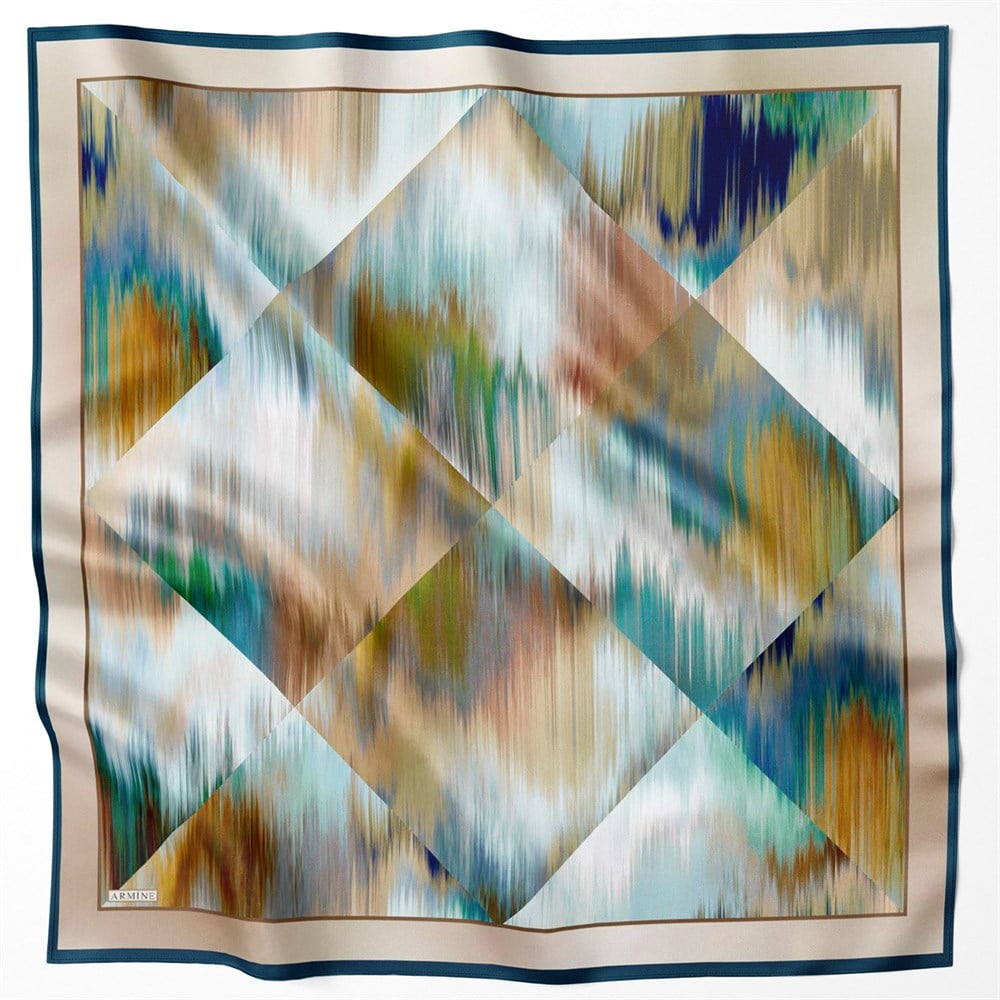 Armine Silk Scarf 2022 Spring-Summer - 8718D-35 - Twill