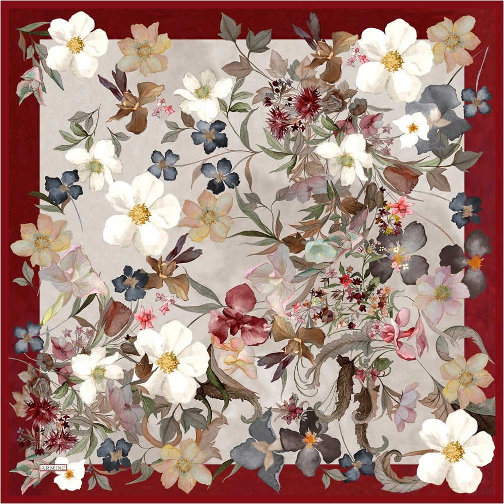 Armine İpek Eşarp 2022 İlkbahar-Yaz - 8746D-16 - Sura