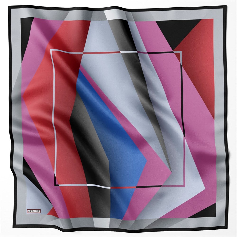 Armine Silk Scarf 2022 Spring-Summer - 8700D-56 - Satin