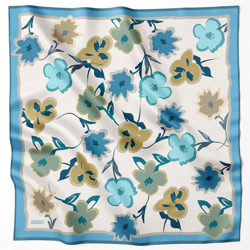 Armine Silk Scarf 2022 Spring-Summer - 8722D-05 - Twill