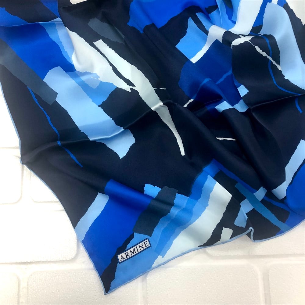 Armine Silk Scarf 2022 Spring-Summer - 8760D-04 - Satin