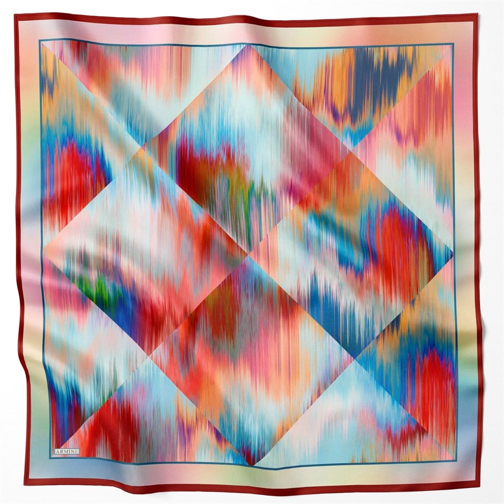 Armine Silk Scarf 2022 Spring-Summer - 8718D-32 - Satin