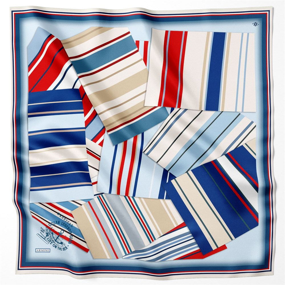Armine Silk Scarf 2022 Spring-Summer - 8704D-35 - Twill