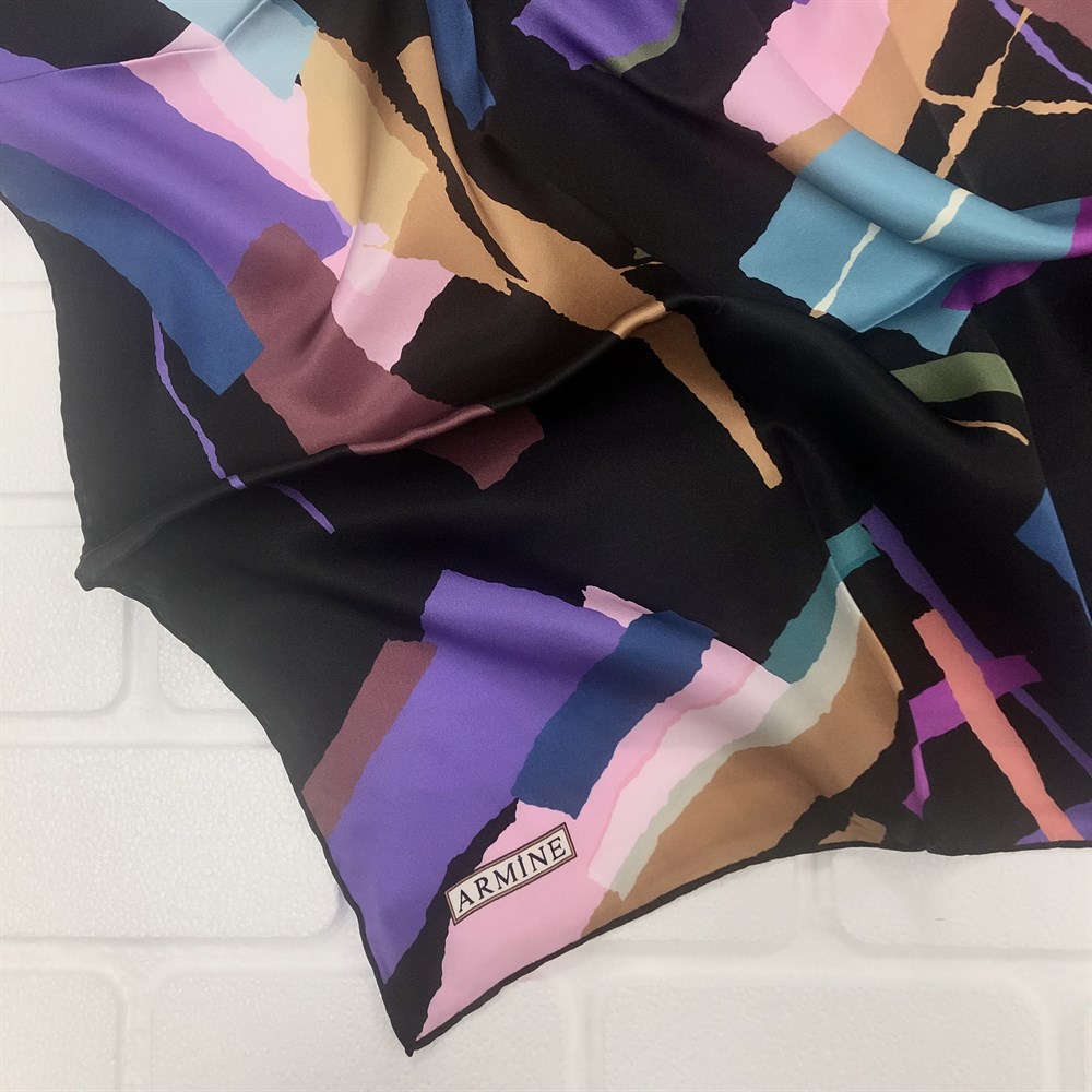 Armine Silk Scarf 2022 Spring-Summer - 8760D-05 - Twill