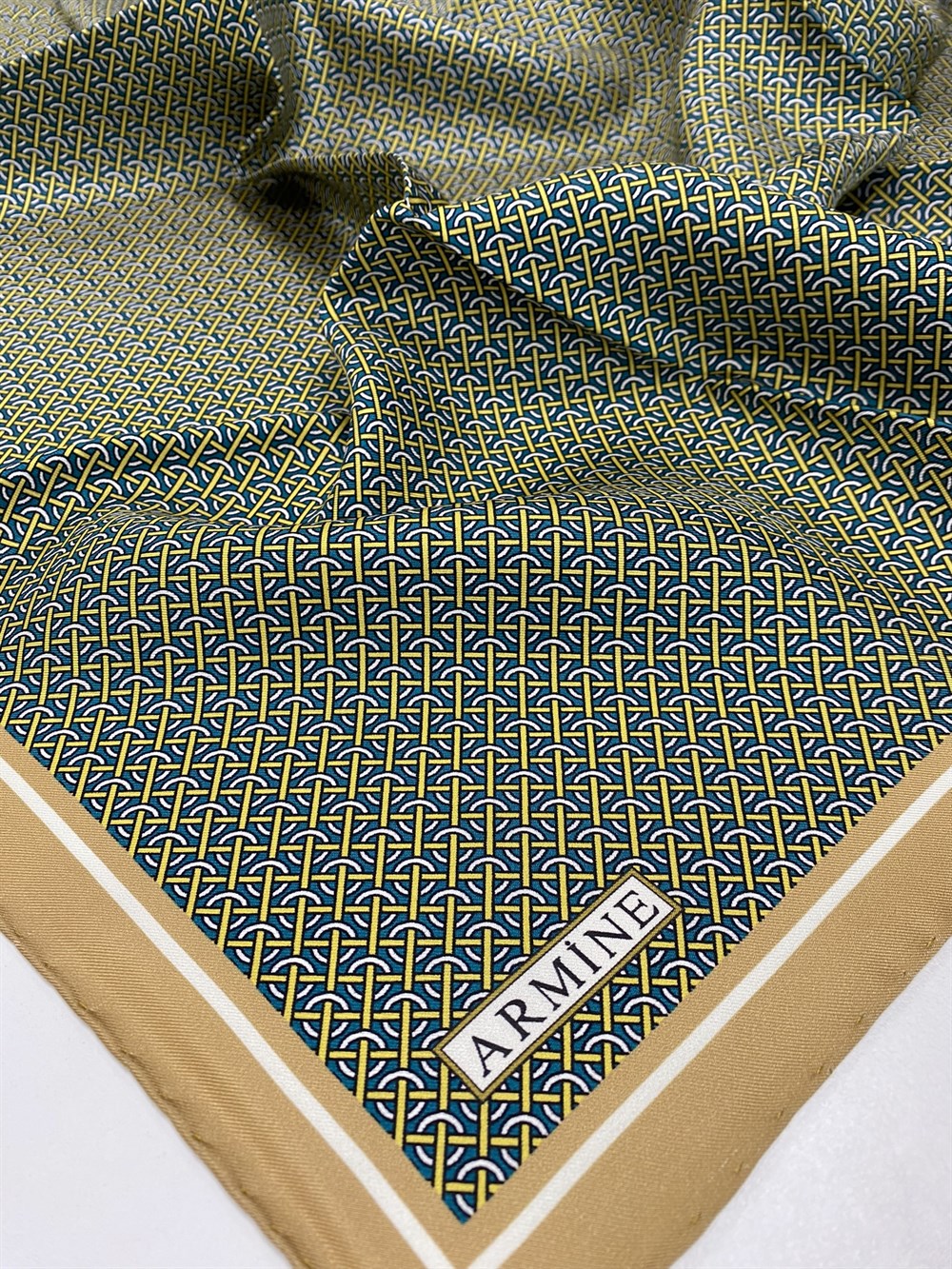 Armine Silk Scarf 2022 Spring-Summer - 8733D-37 - Twill