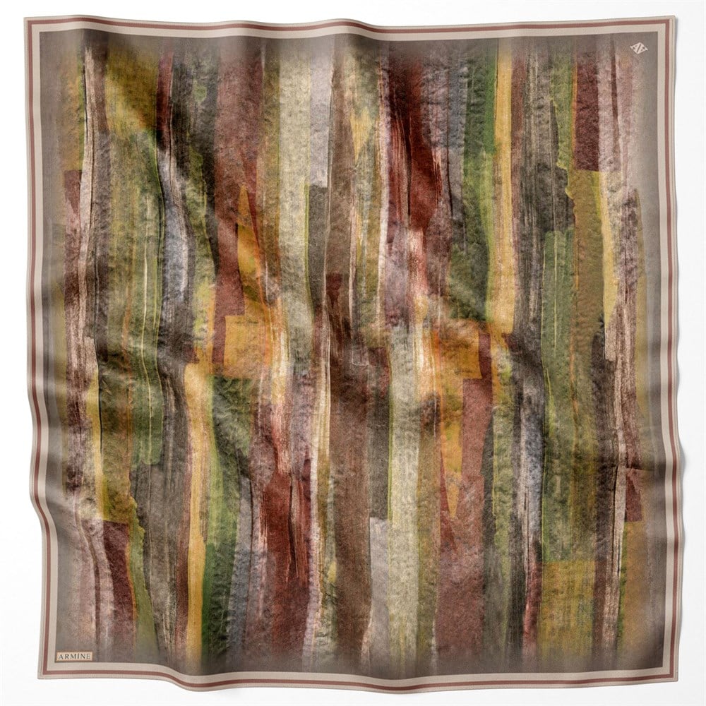 Armine Silk Scarf 2022/2023 Fall Winter - 8820D-02 - Satin