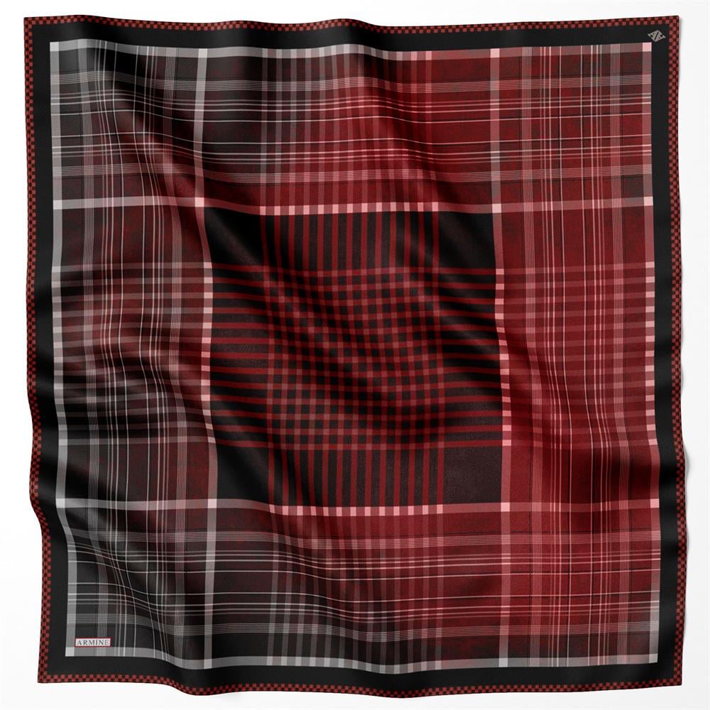 Armine Silk Scarf 2022/2023 Fall Winter - 8824D-01 - Satin