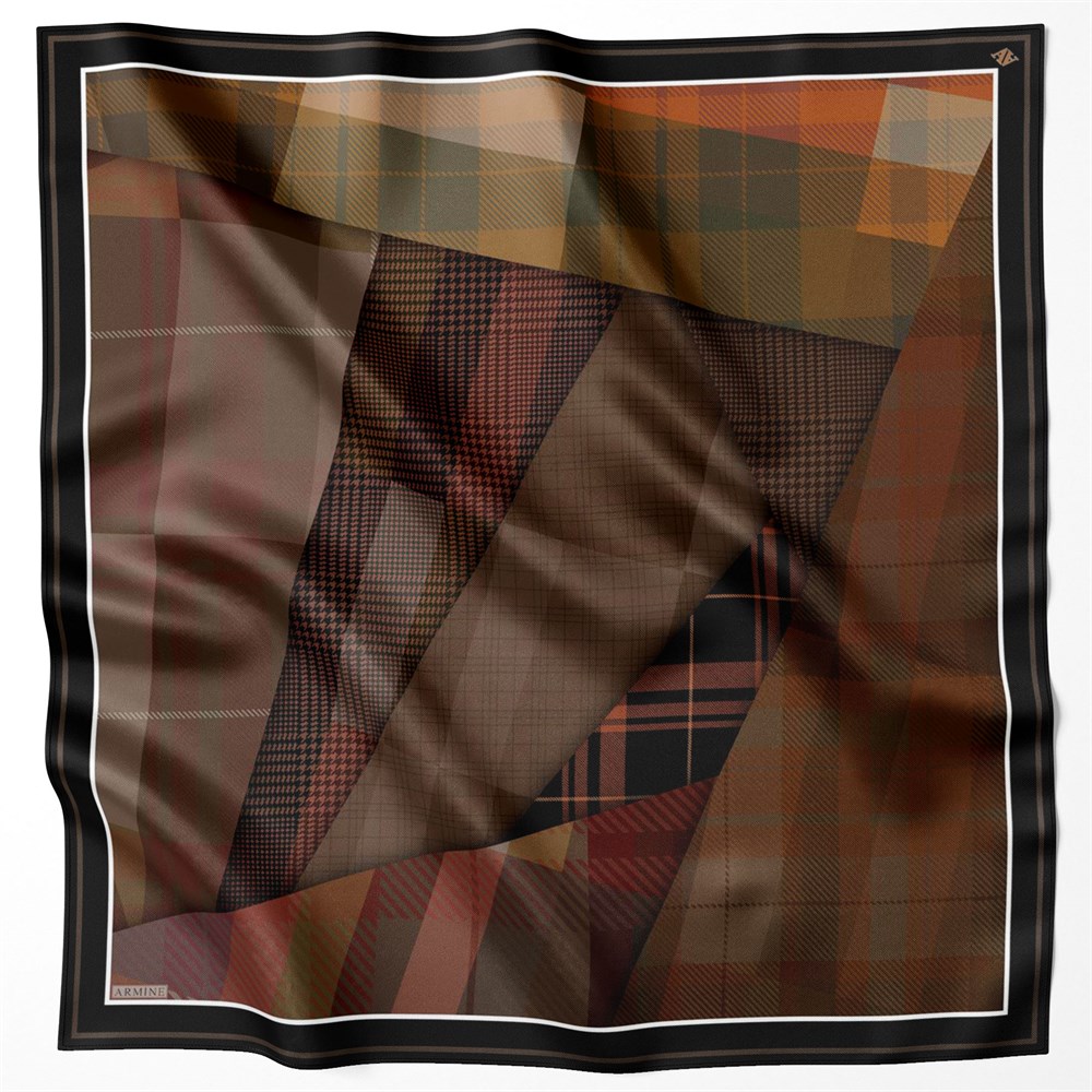 Armine Silk Scarf 2022/2023 Fall Winter - 8819D-09 - Satin