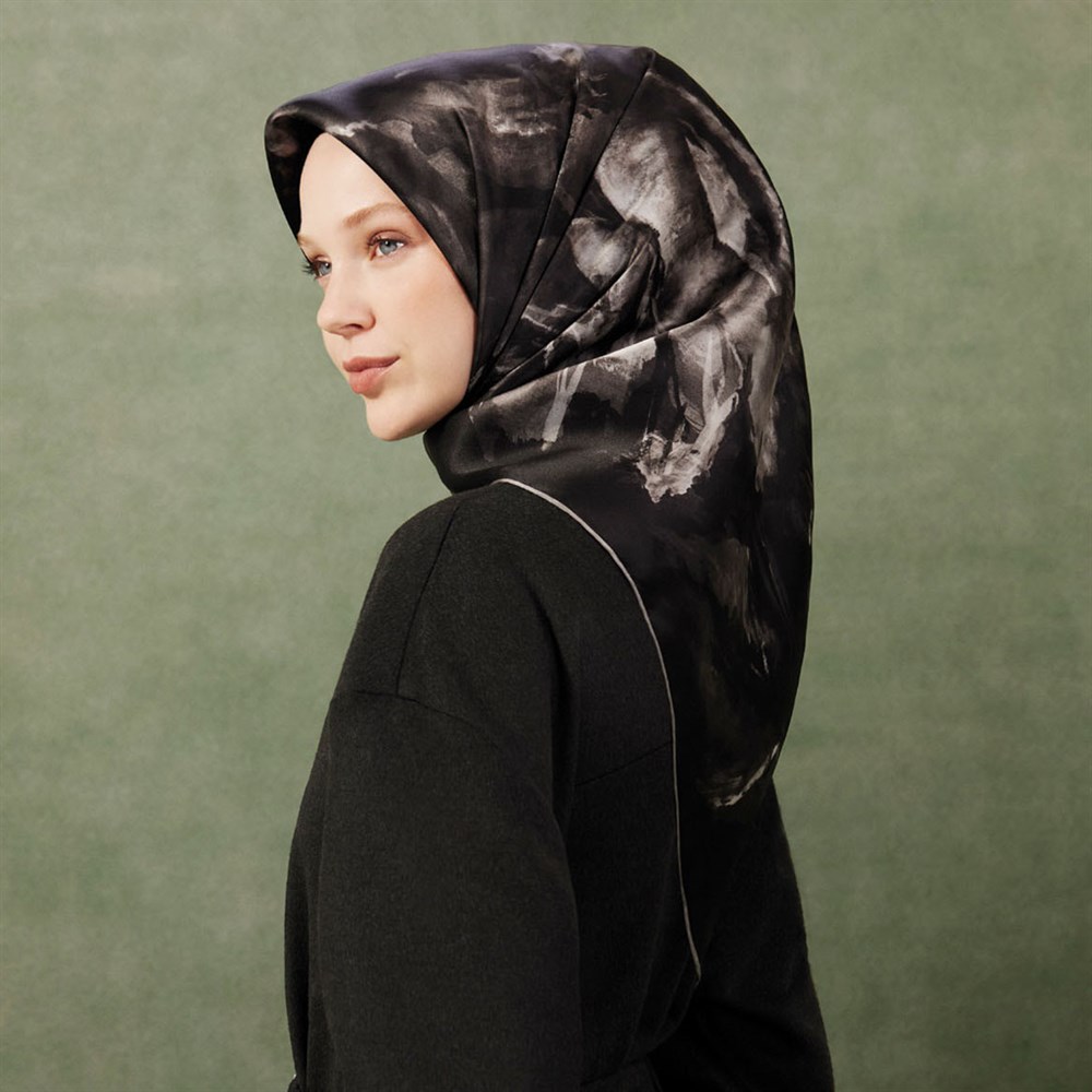 Armine İpek Eşarp 2022/2023 Sonbahar Kış - 8847D-01 - Sura