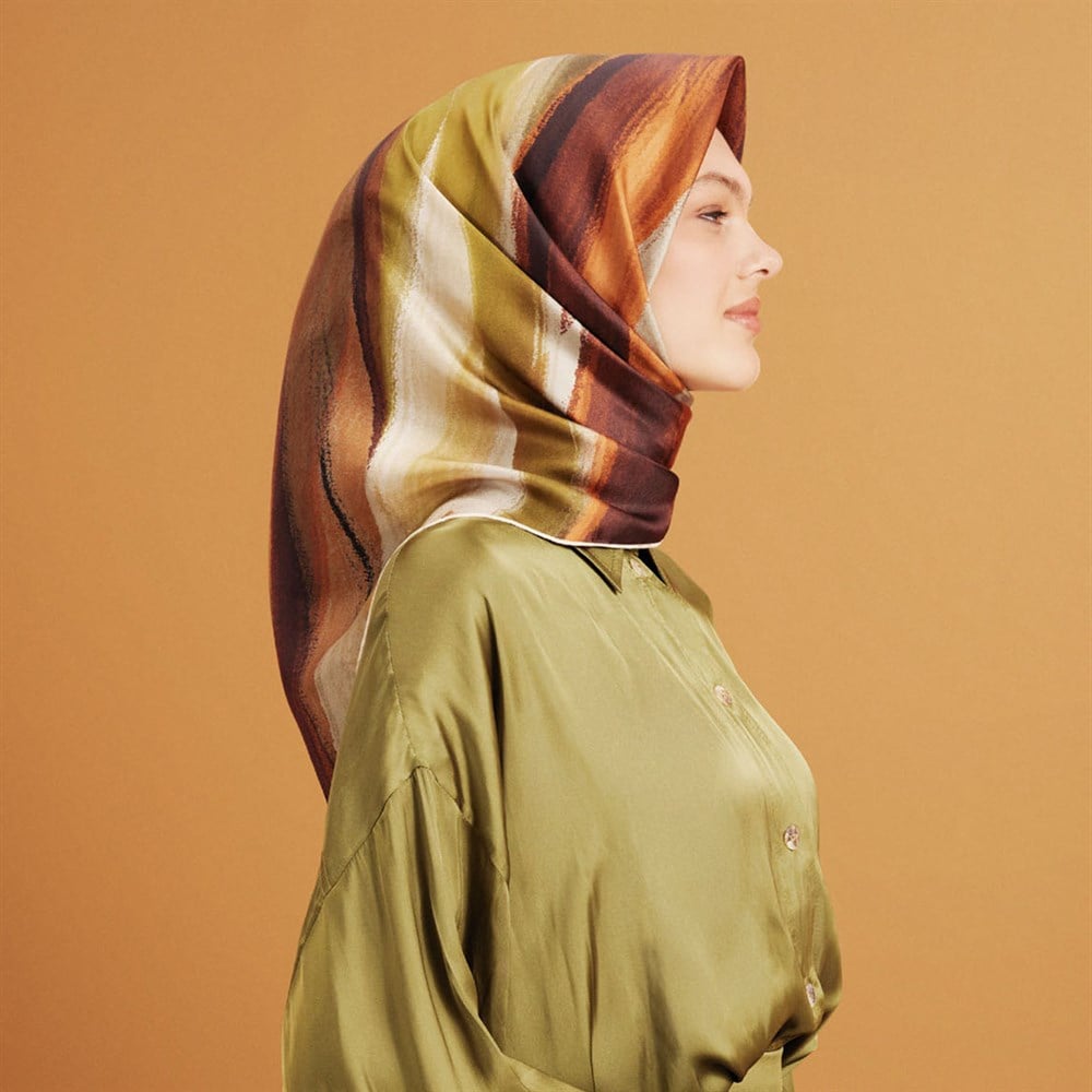 Armine İpek Eşarp 2022/2023 Sonbahar Kış - 8826D-33 - Sura
