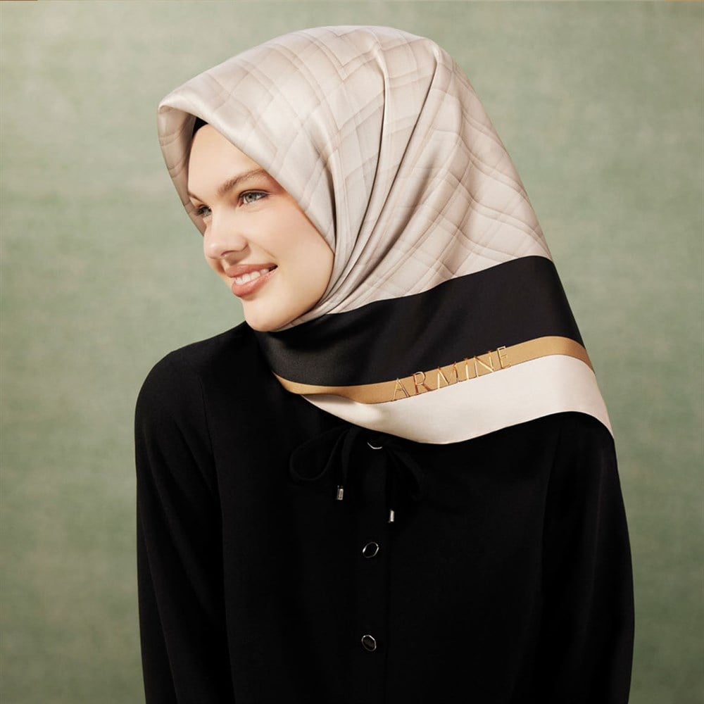 Armine İpek Eşarp 2022/2023 Sonbahar Kış - 8813D-01 - Sura