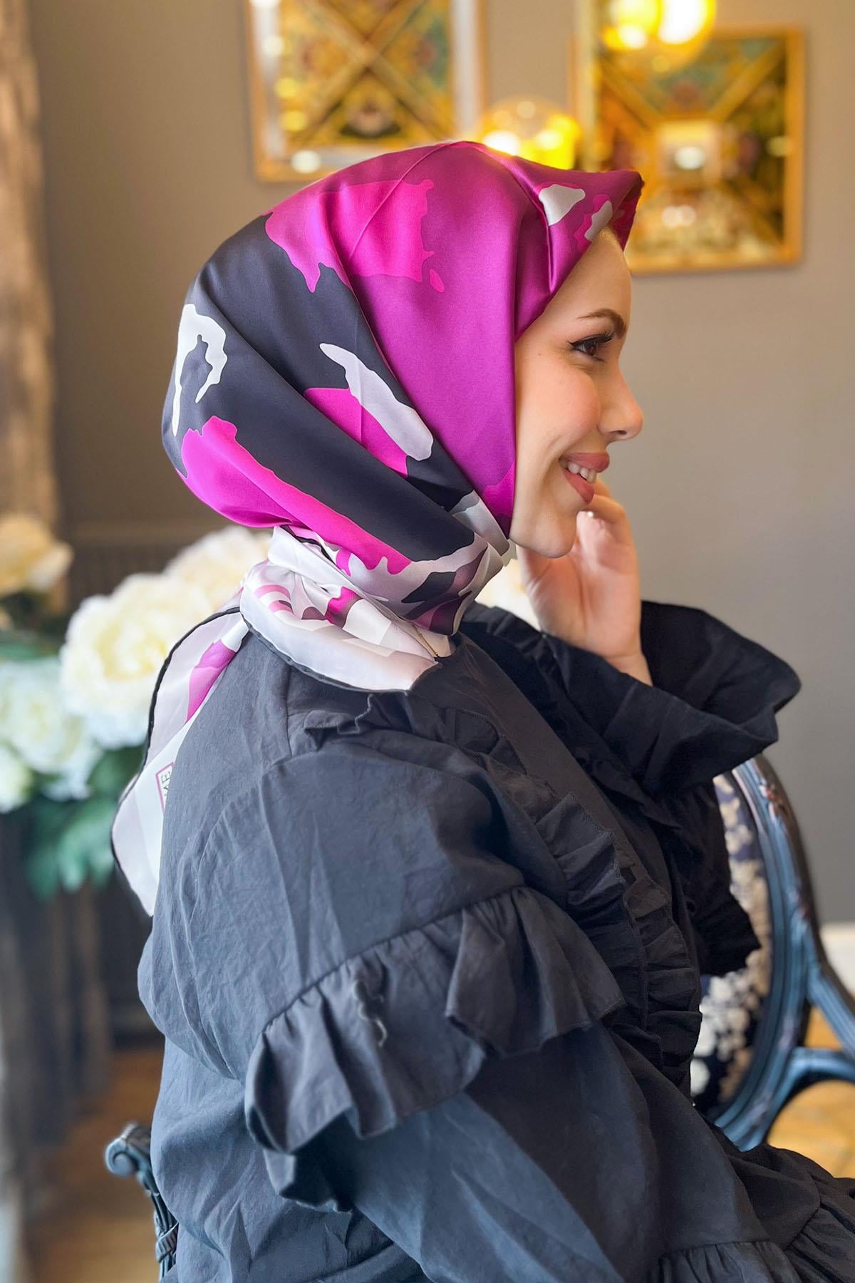 Armine İpek Eşarp 2023 İlkbahar-Yaz - 8935D-32 - Sura