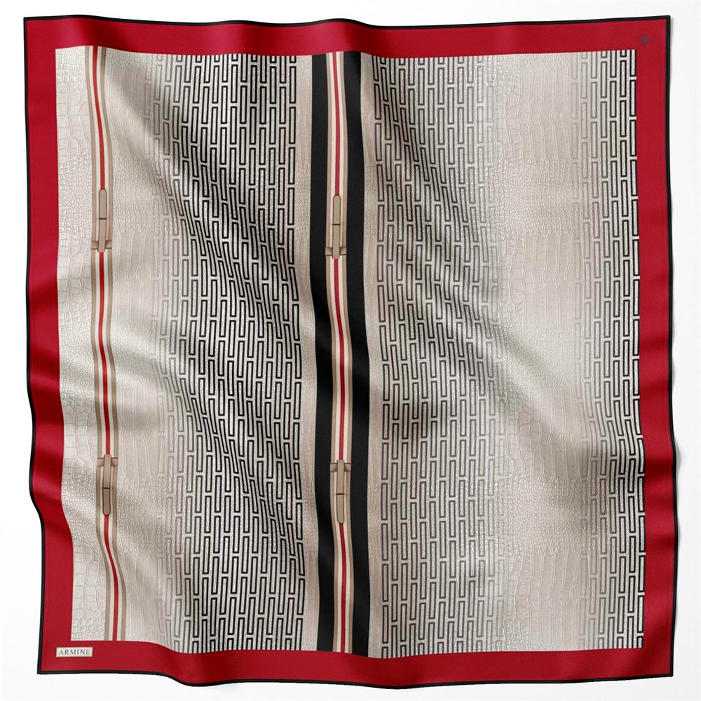 Armine İpek Eşarp 2023 İlkbahar-Yaz - 8930D-01 - Sura