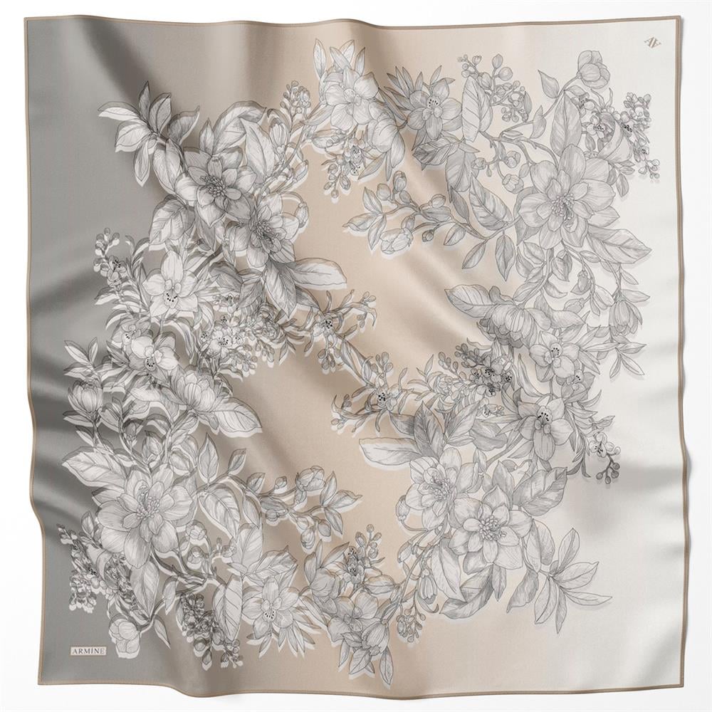 Armine İpek Eşarp 2023 İlkbahar-Yaz - 8938D-01 - Sura