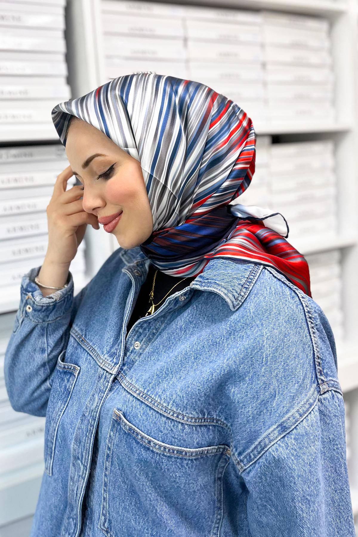 Armine İpek Eşarp 2023 İlkbahar-Yaz - 8956D-04 - Sura