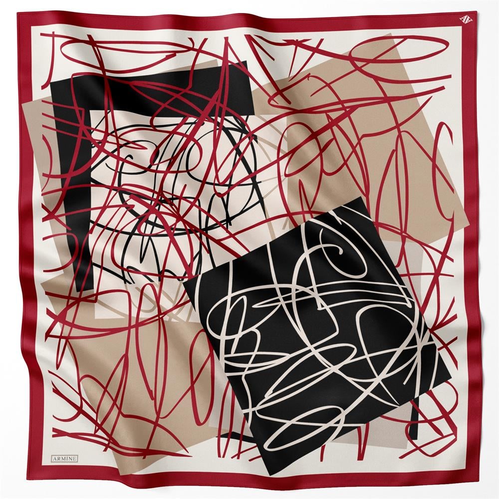 Armine İpek Eşarp 2023 İlkbahar-Yaz - 8964D-05 - Sura