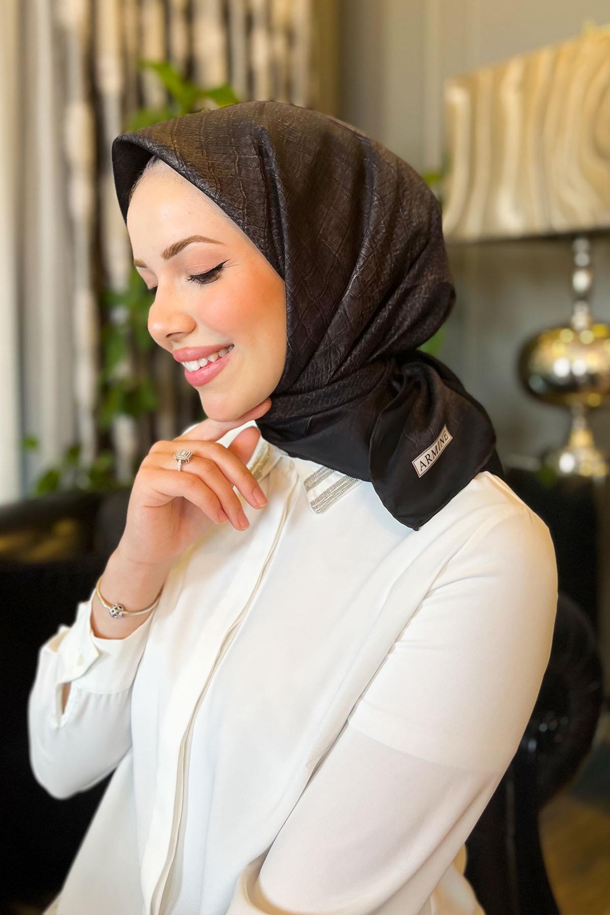 Armine İpek Eşarp 2023/2024 Sonbahar Kış - 9030D-51 - Tivil